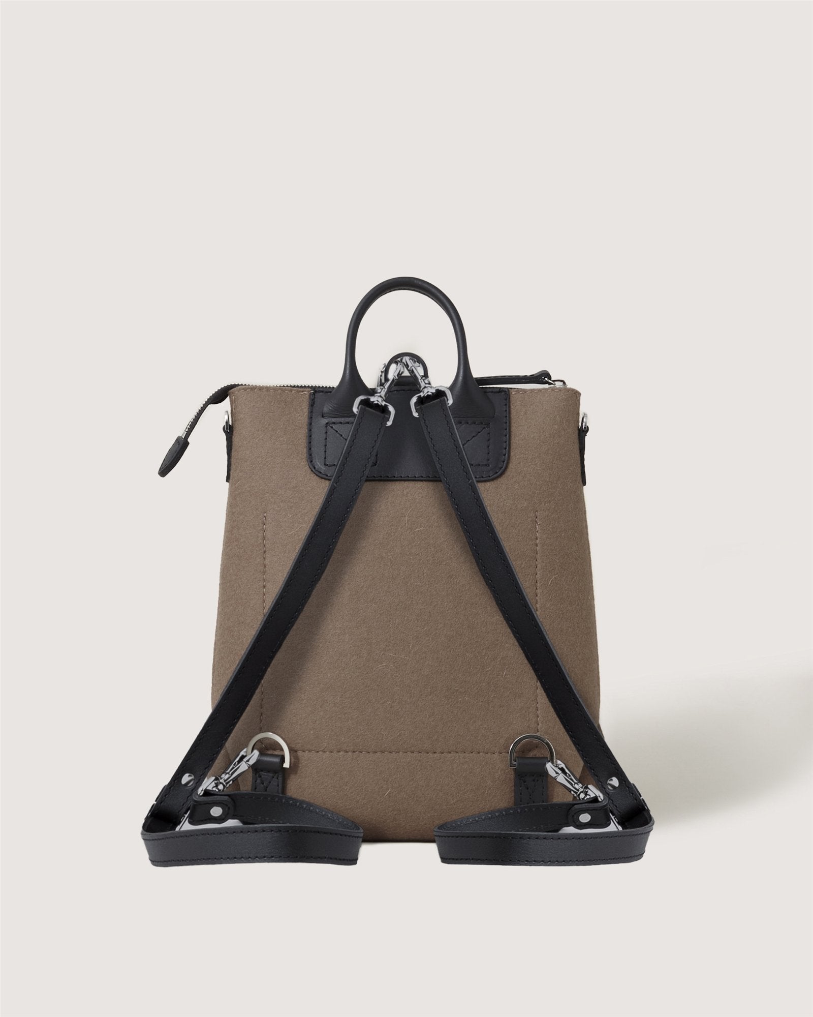 Bedford Merino Wool Midi Backpack | Cumin