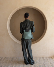 Bedford Merino Wool Midi Backpack | Spruce