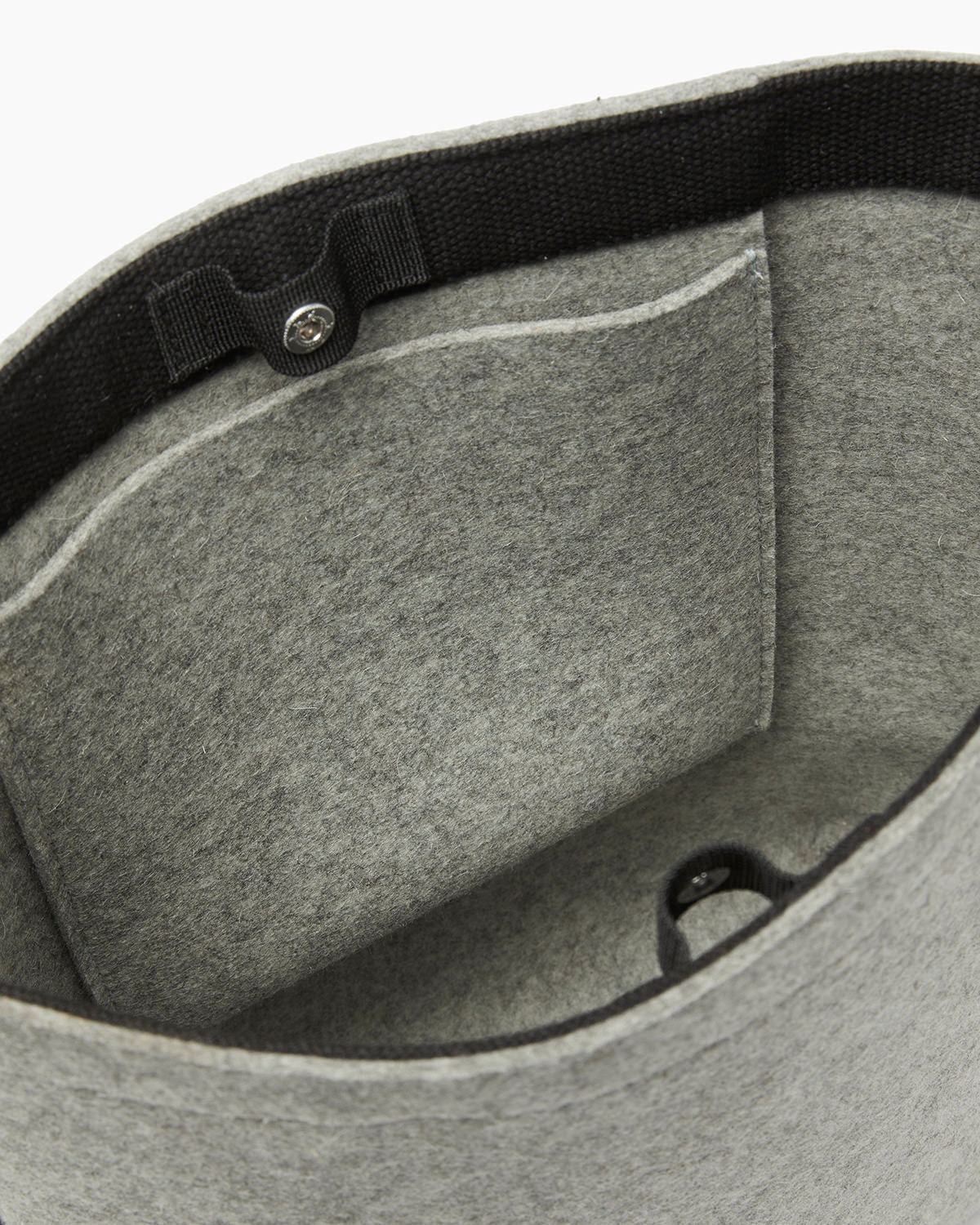 Campus Merino Wool Tote | Granite