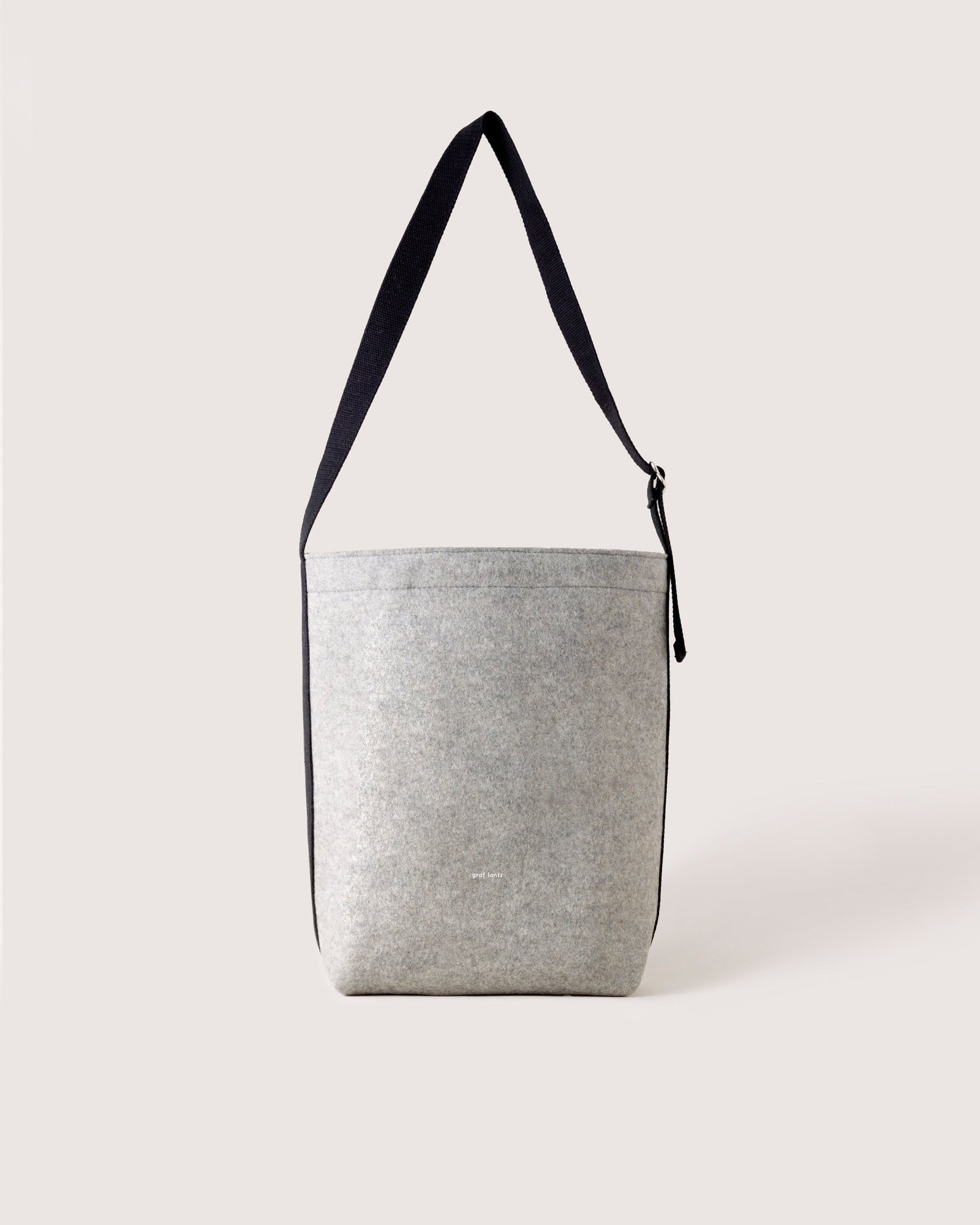 Campus Merino Wool Tote | Granite