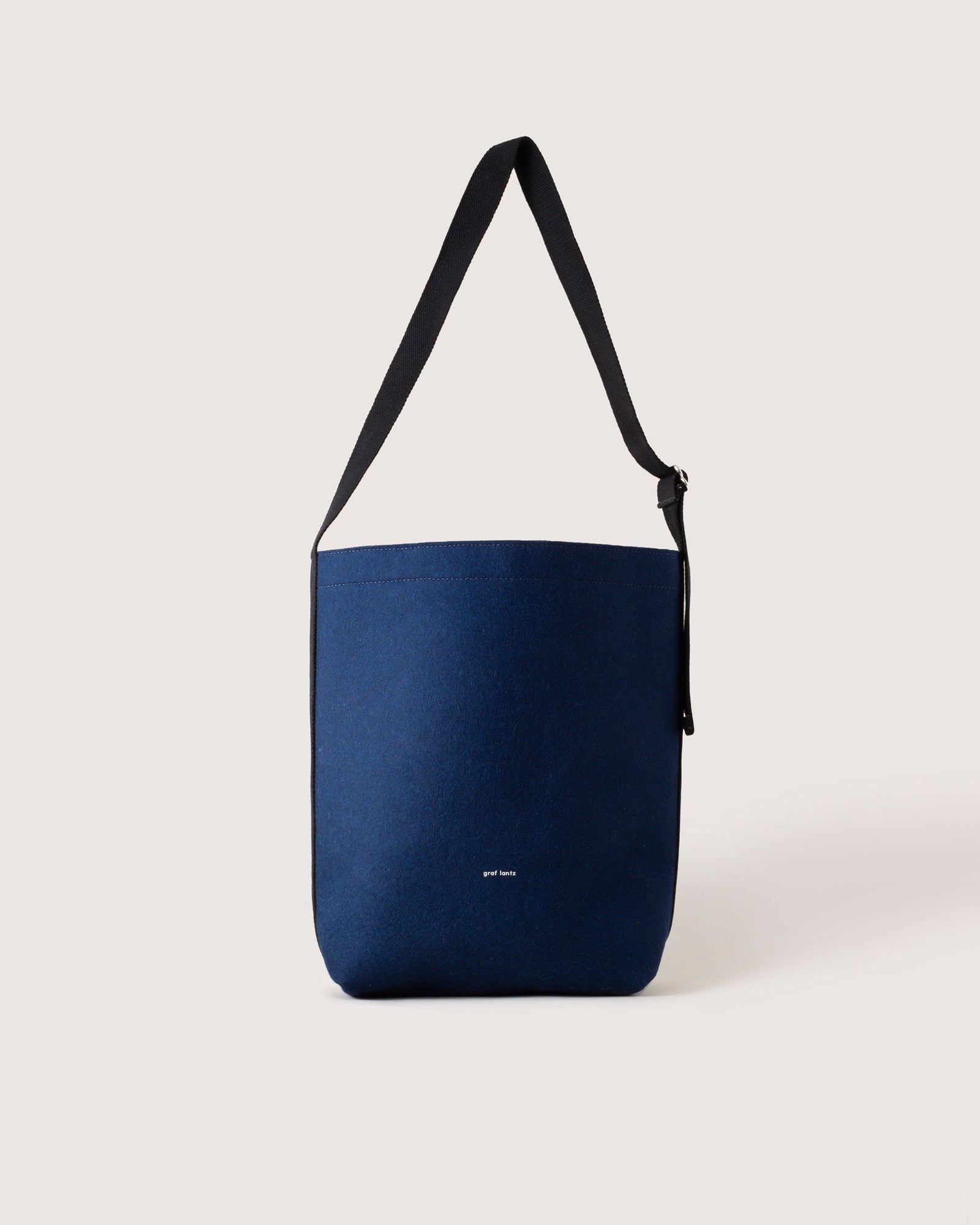Campus Merino Wool Tote | Marine