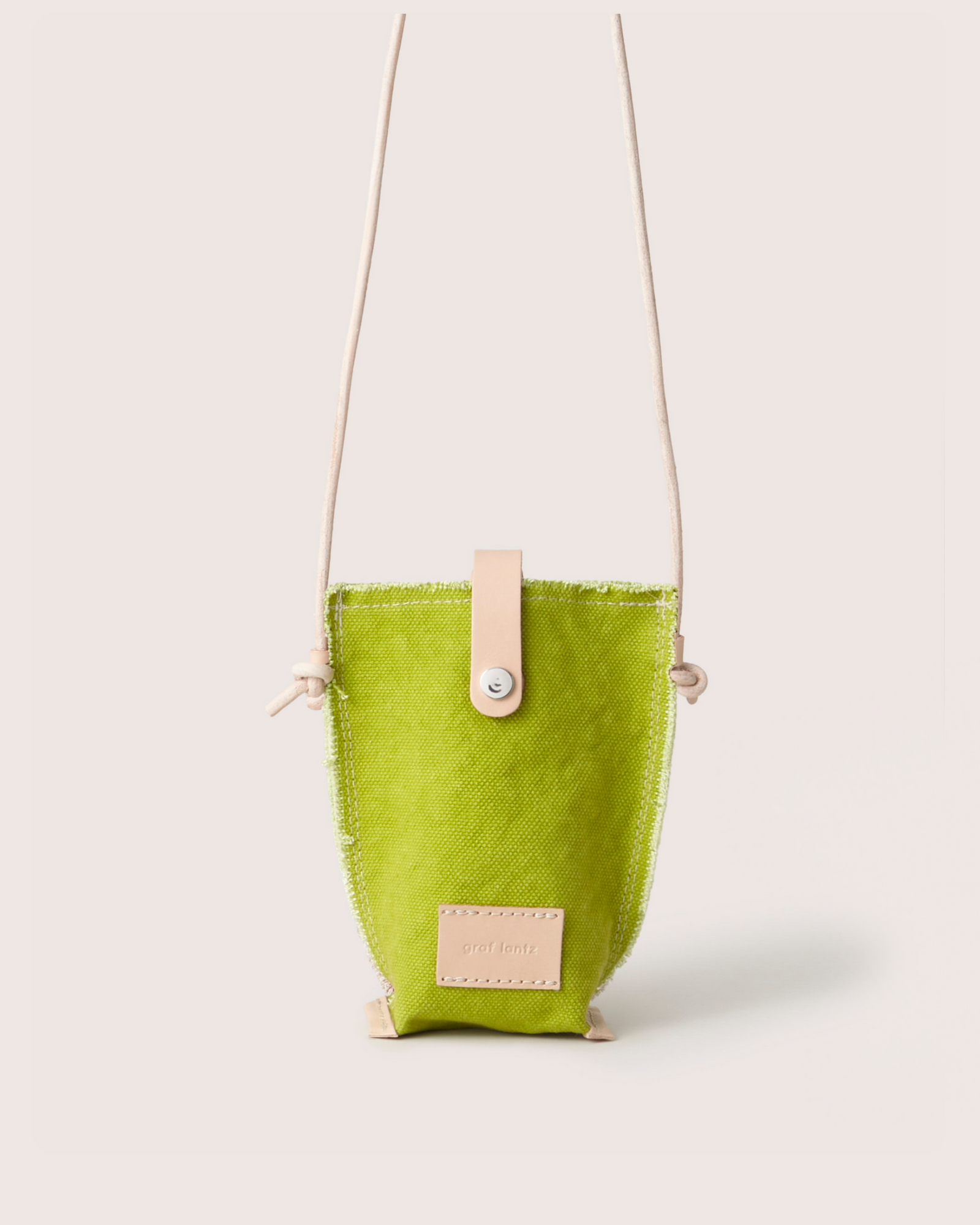 Hana Canvas Phone Crossbody | Kiwi Canvas