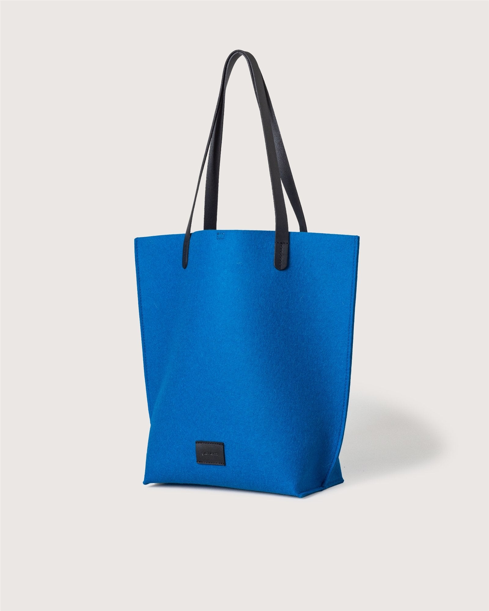 Holiday Hana Merino Wool Tote | Cobalt Blue