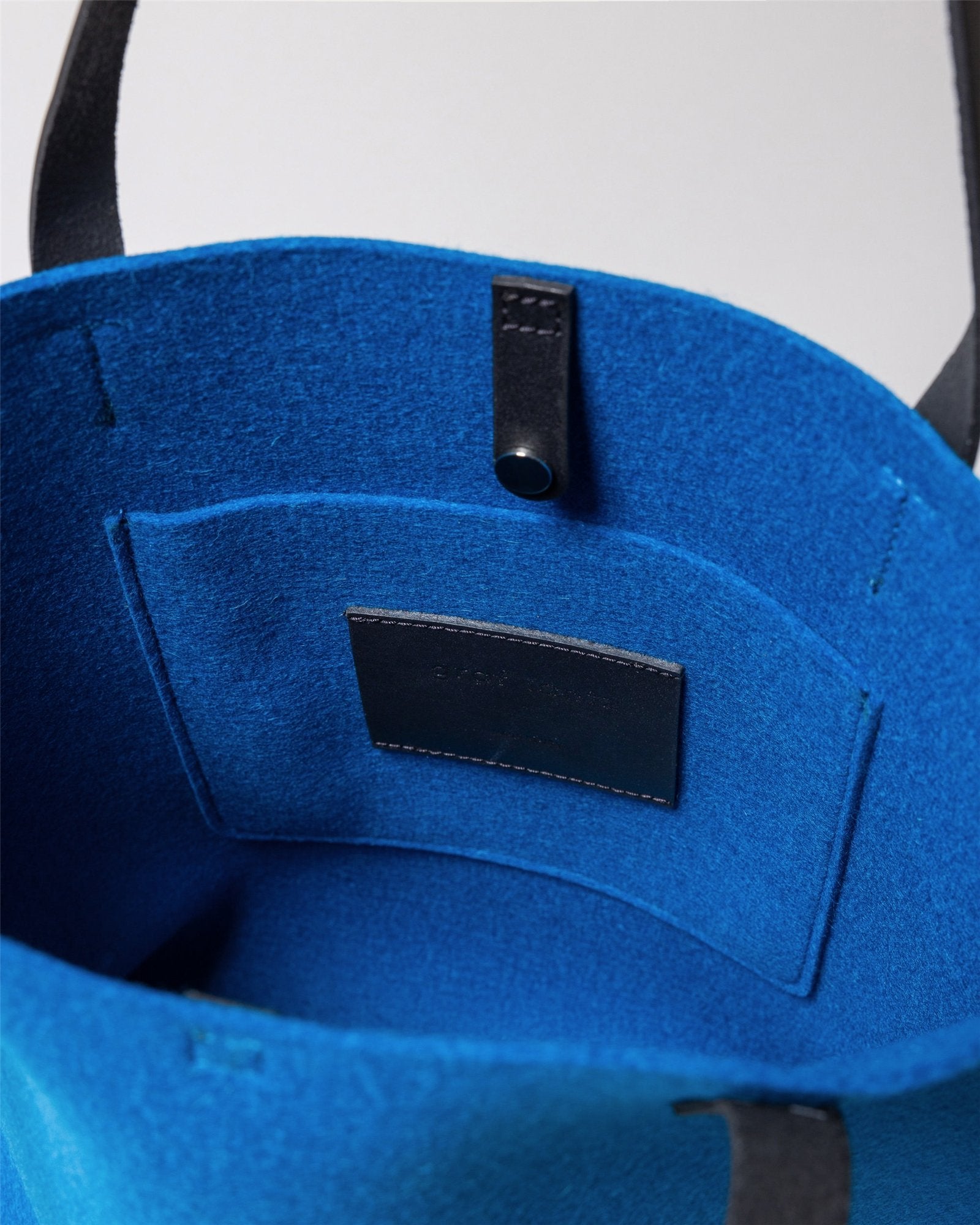 Holiday Hana Merino Wool Tote | Cobalt Blue