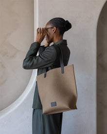 Hana Merino Wool Tote | Cumin