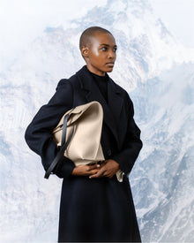 Holiday Hana Merino Wool Tote | Feather x Black