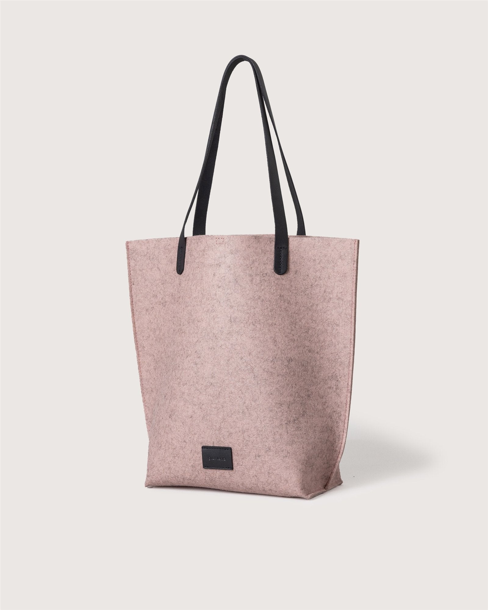 Holiday Hana Merino Wool Tote | Rose Quartz