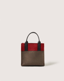 Jaunt Merino Wool Crossbody | Tobacco x Cherry