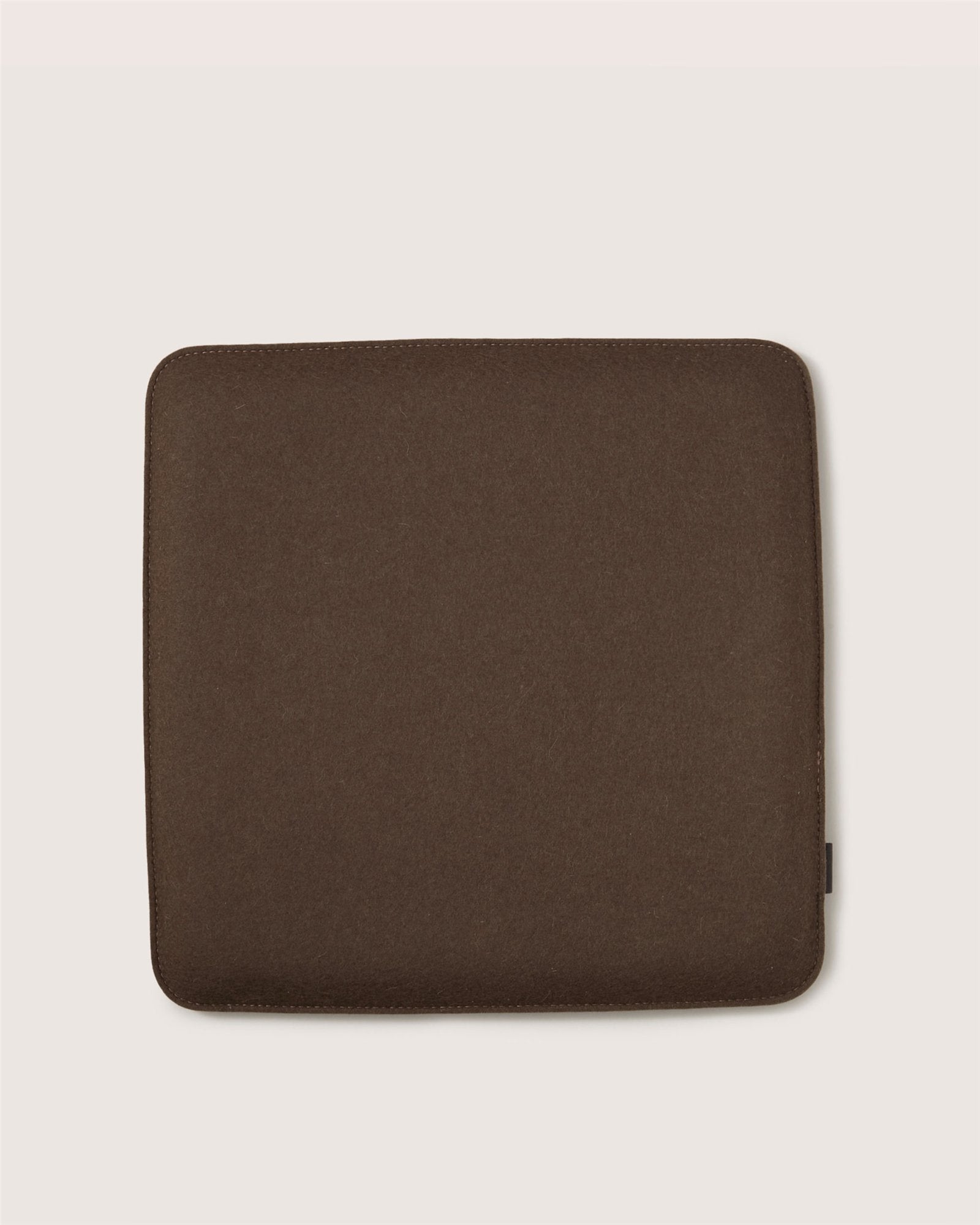 Zabuton Merino Wool Square Seat Cushion | Tobacco