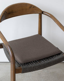 Zabuton Merino Wool Square Seat Cushion | Tobacco