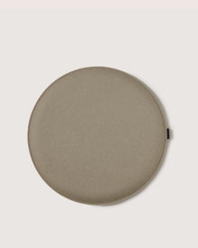 Zabuton Merino Wool Round Seat Cushion | Clay