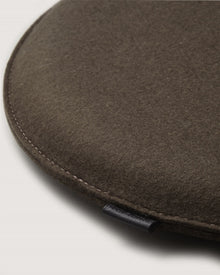 Zabuton Merino Wool Round Seat Cushion | Tobacco