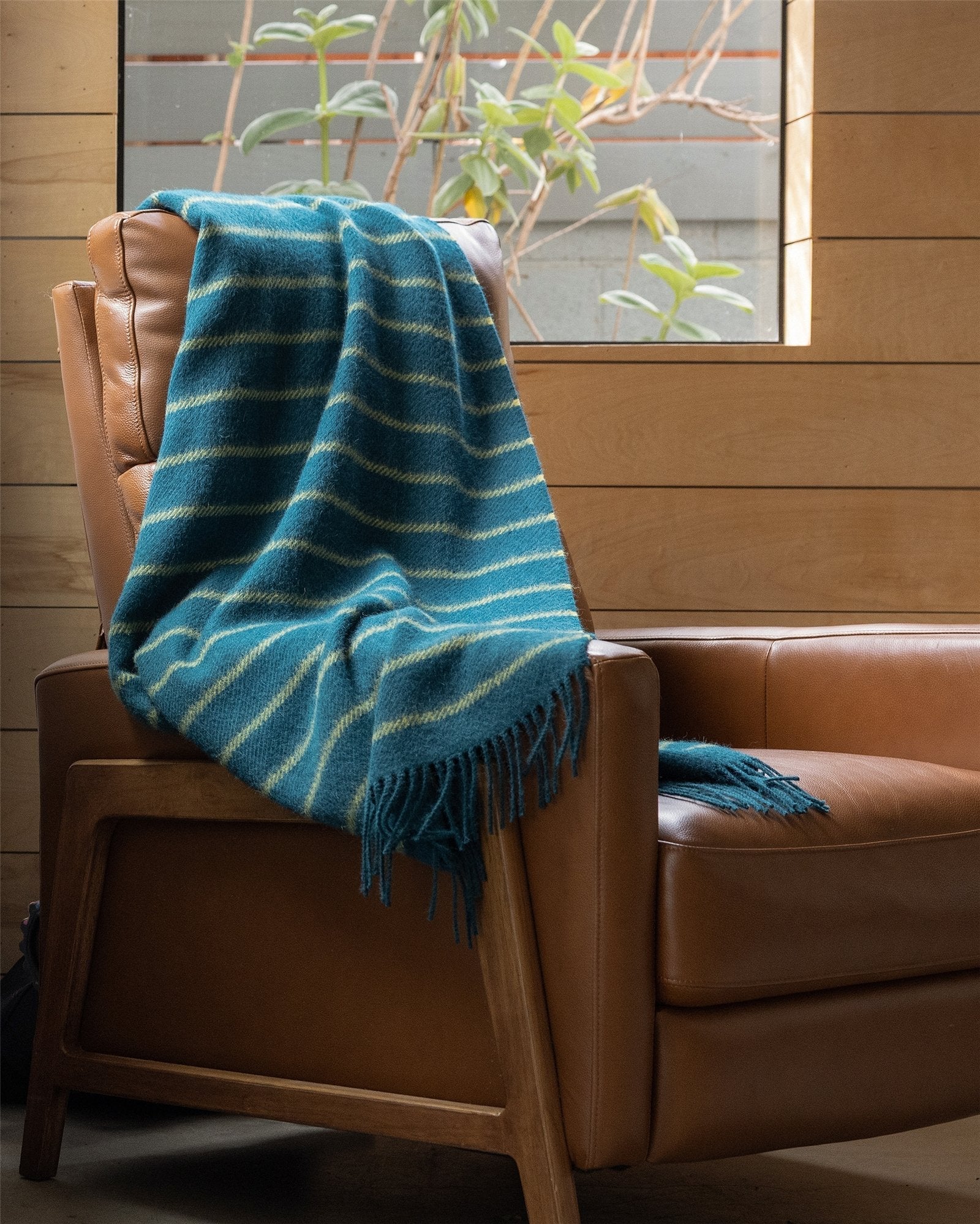 Haus Alpaca Blanket | Earthbound Stripe