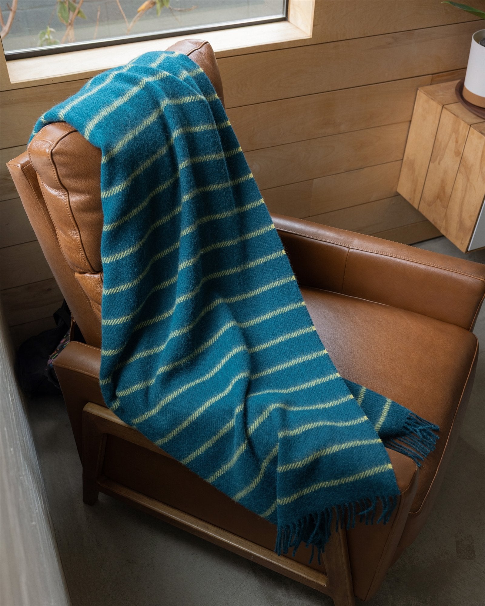 Haus Alpaca Blanket | Earthbound Stripe