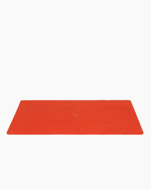 Large | Mosen Merino Wool Desk Pad | Orange