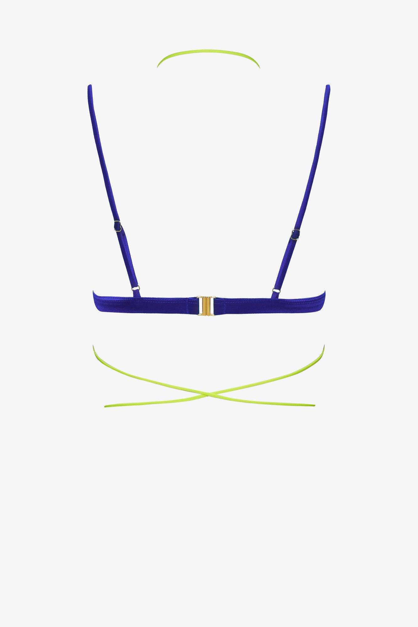 Triangle bikini top - Glow