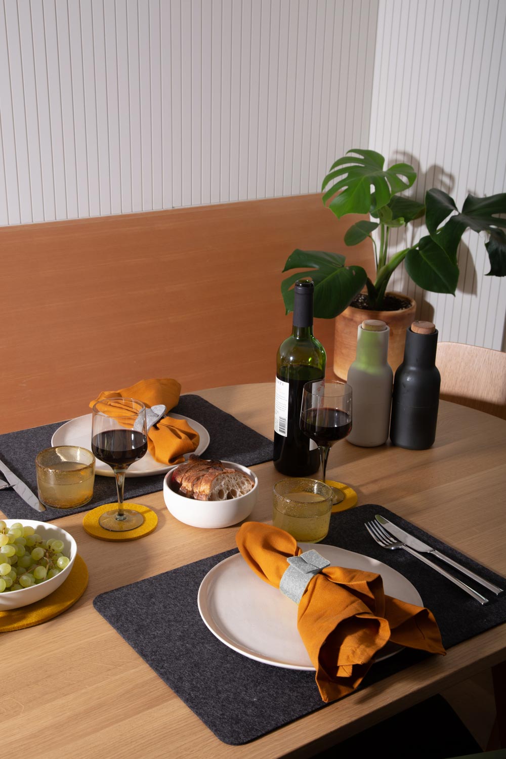 Maki Napkin Ring Felt 6 Pack (4835488071789)