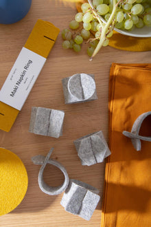 Maki Napkin Ring Felt 6 Pack (4835488071789)