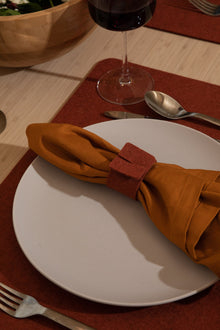Maki Napkin Ring Felt 6 Pack (6632923824237)