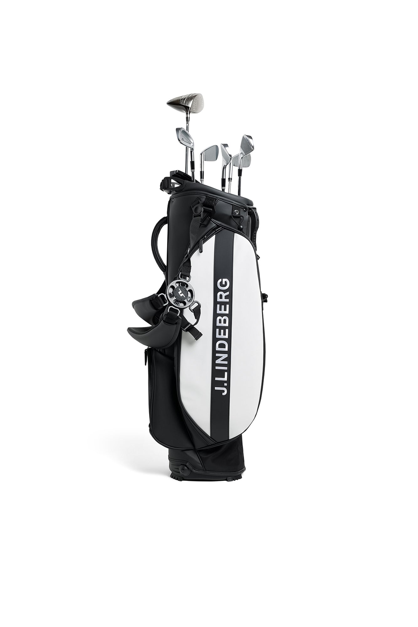 Play Stand Bag in Black by J.Lindeberg