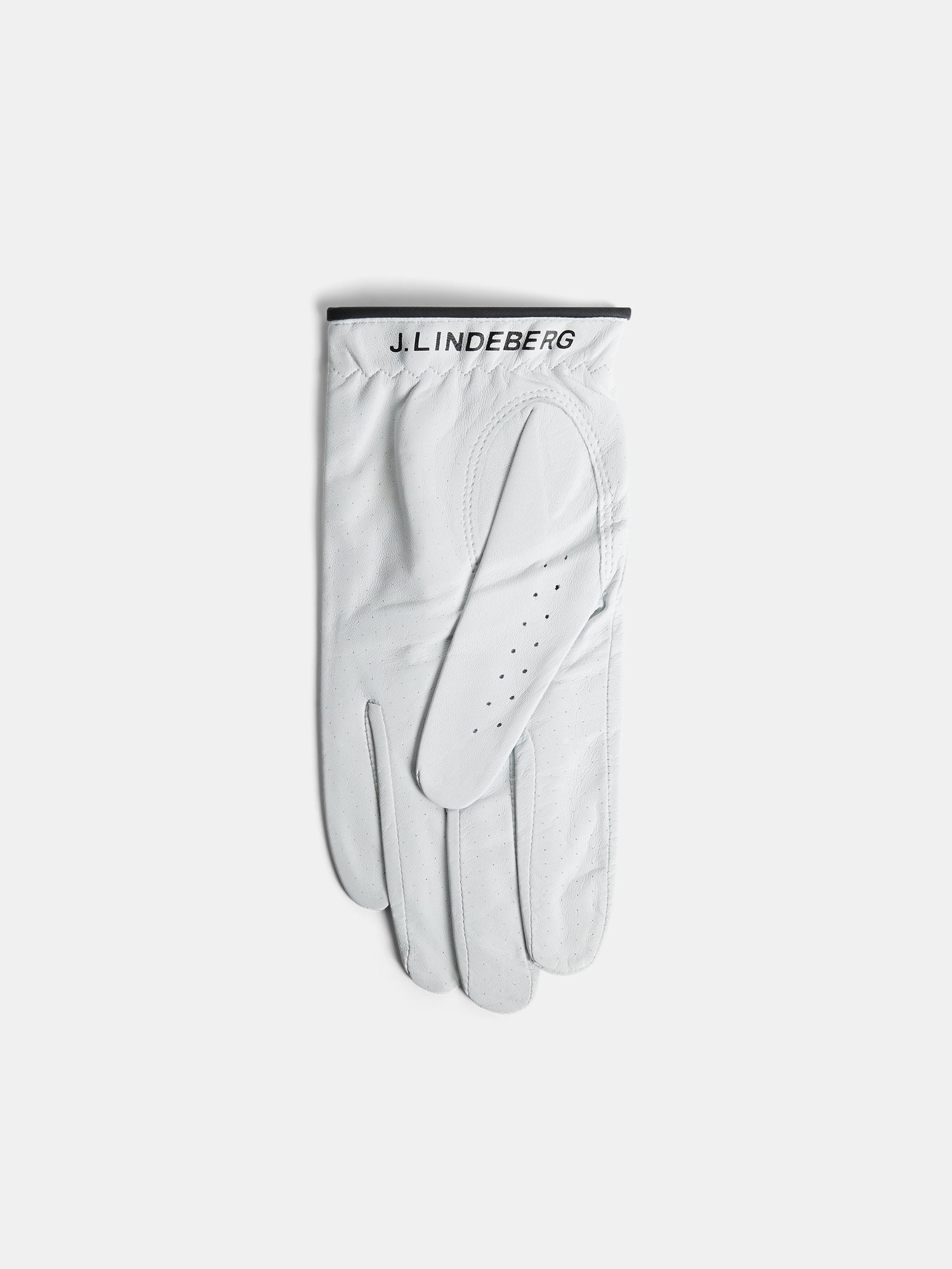 Men | Ron Leather Golf Glove | White