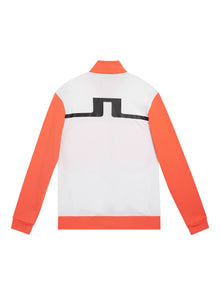 Men | Bennett Mid layer | Hot Coral