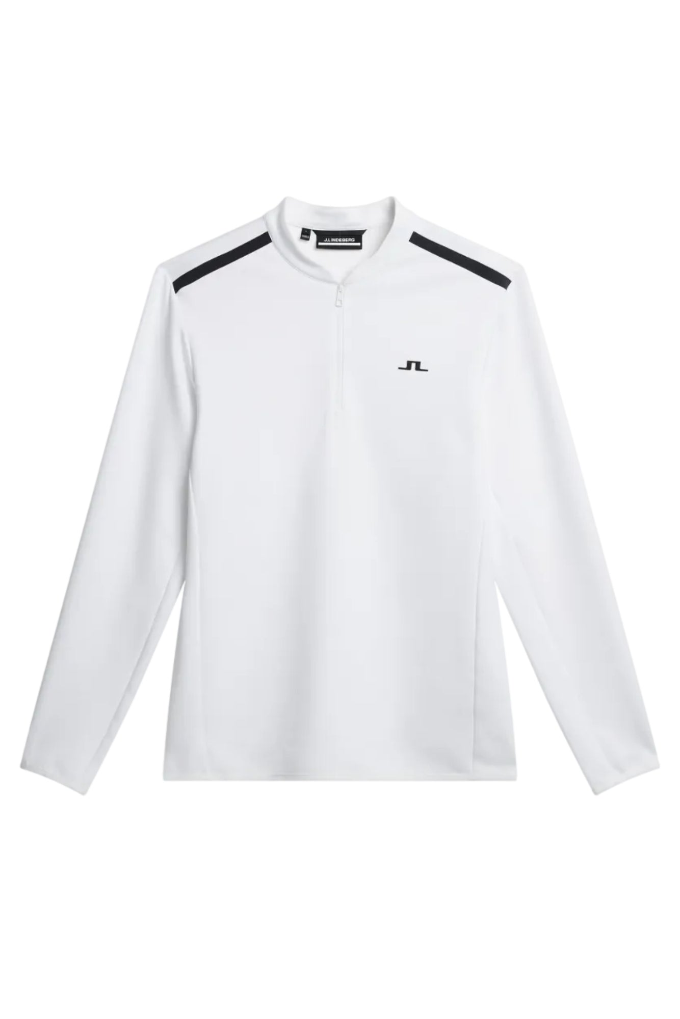 Tech Bridge Mid Layer in White by J.Lindeberg