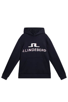 Karson Hoodie in JL Navy by J.Lindeberg
