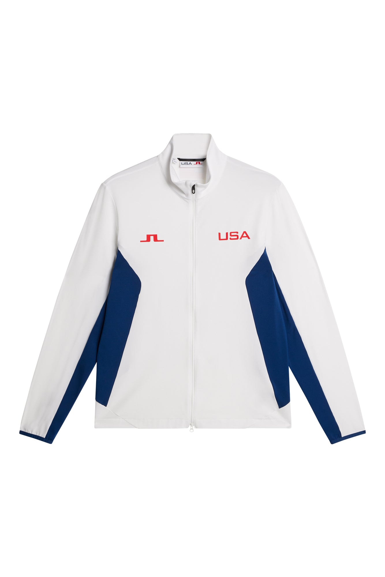 Constantin Full Zip in White by J.Lindeberg