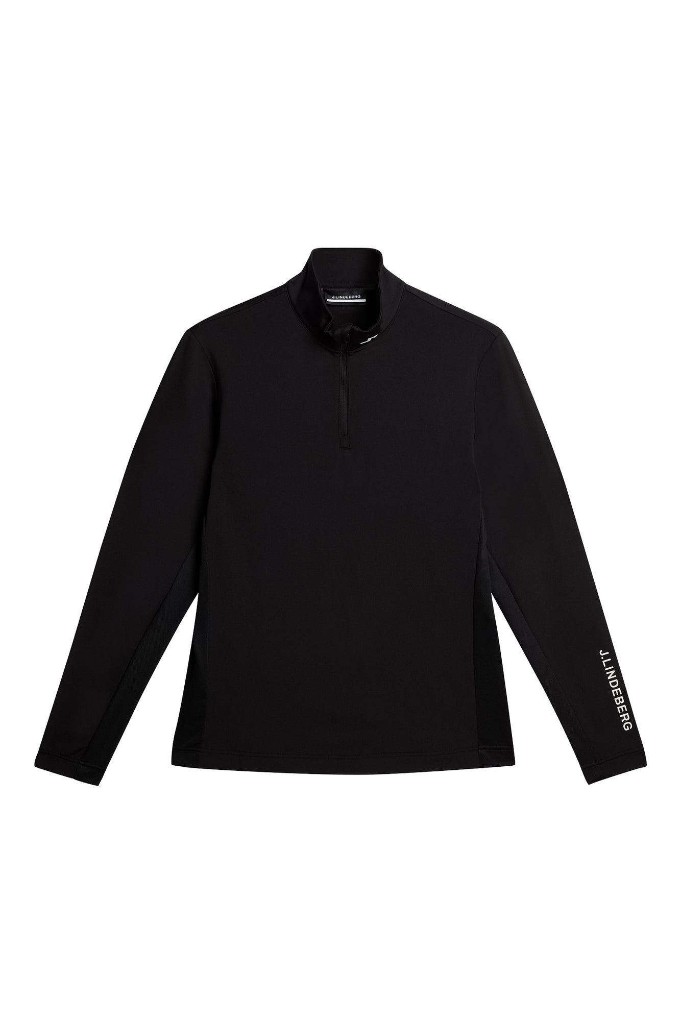 Tour Tech Mid Layer in Black by J.Lindeberg