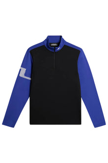 Heath Strike Mid Layer in Clematis Blue by J.Lindeberg