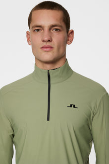 Men | Ollie Tech Mid Layer | Oil Green