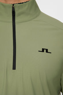 Men | Ollie Tech Mid Layer | Oil Green