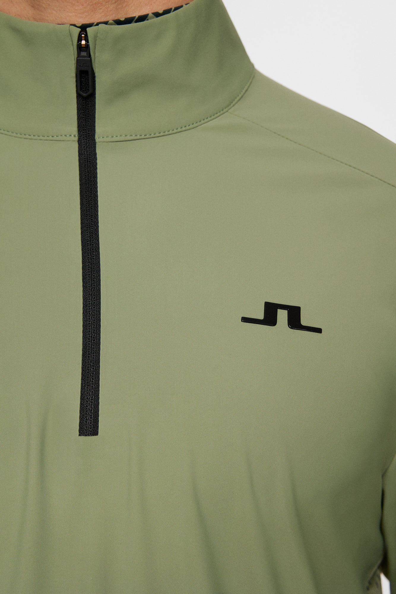 Men | Ollie Tech Mid Layer | Oil Green