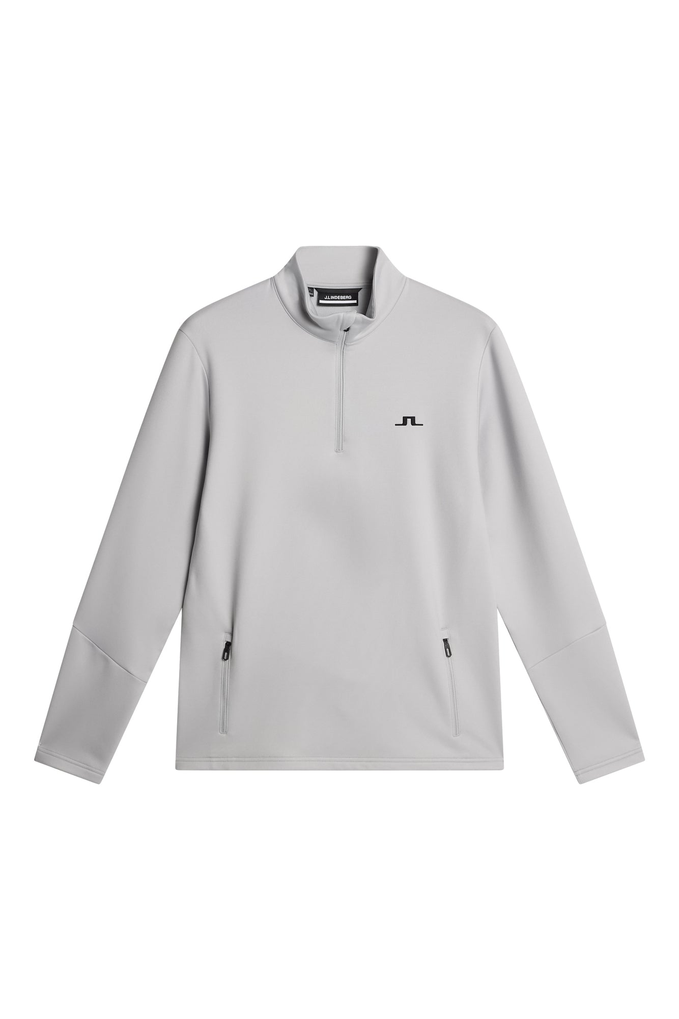Aerial Quarter Zip Mid Layer in High Rise by J.Lindeberg