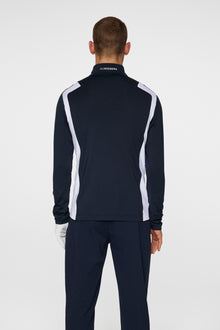 Men | Lukas Quarter Zip Mid Layer | JL Navy