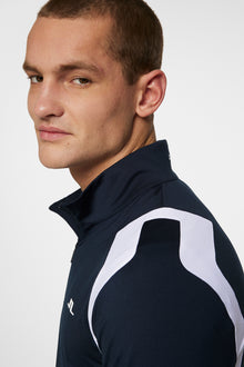 Men | Lukas Quarter Zip Mid Layer | JL Navy