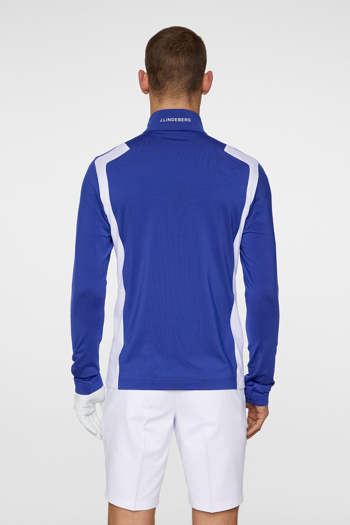 Men | Lukas Quarter Zip Mid Layer | Clematis Blue