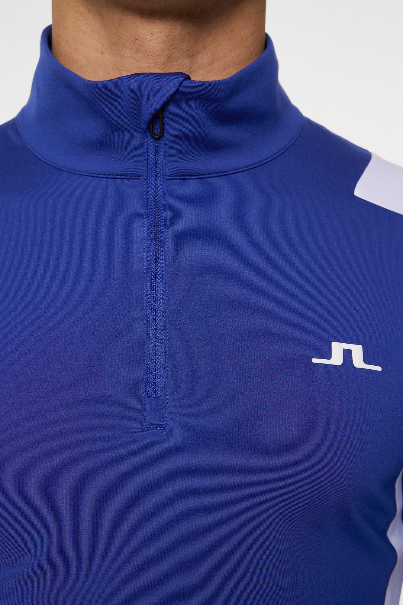 Men | Lukas Quarter Zip Mid Layer | Clematis Blue
