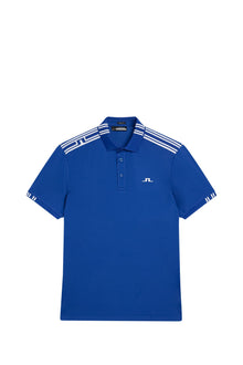 Ian Regular Polo in Sodalite Blue by J.Lindeberg