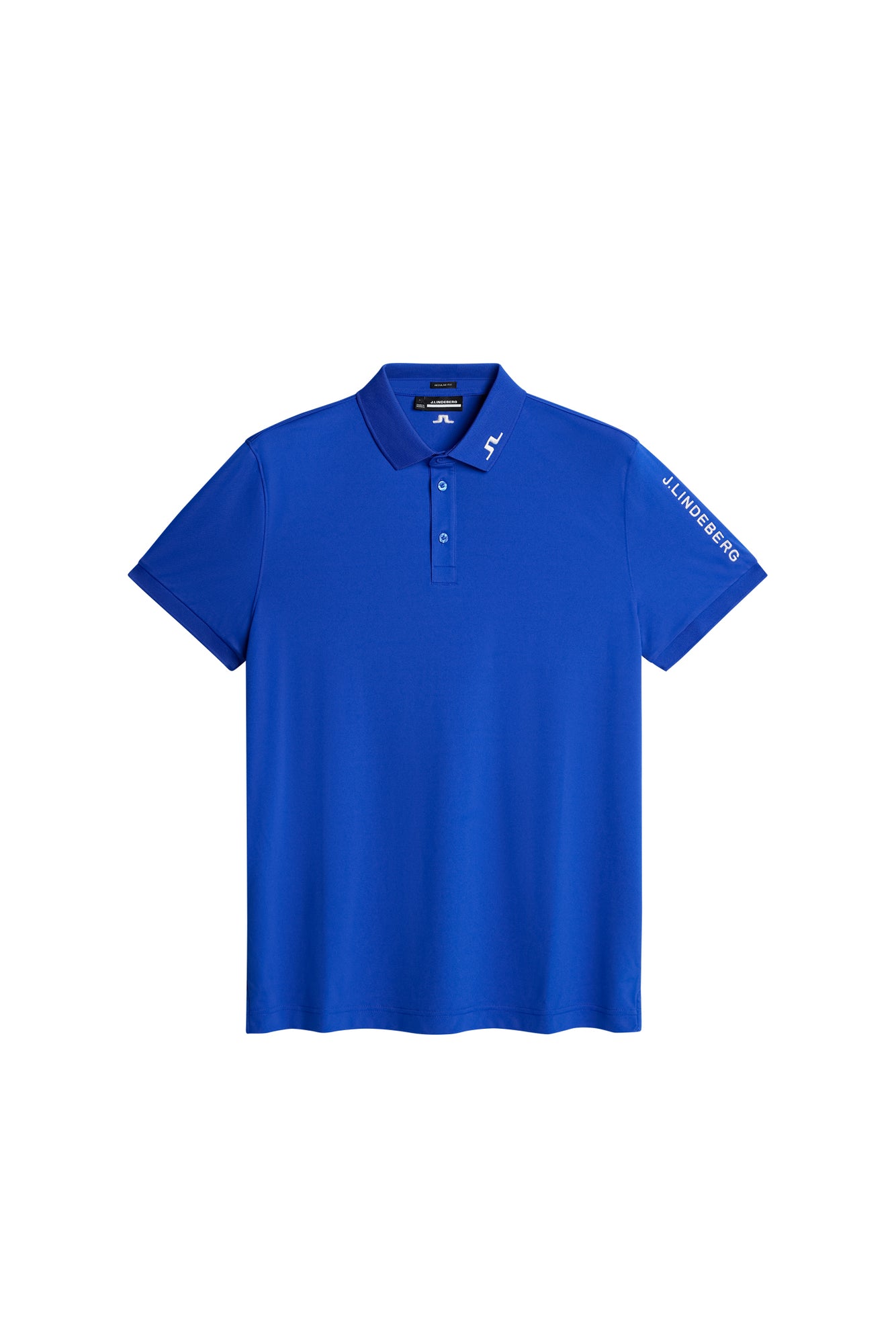 Tour Tech Reg Fit Polo in Club Blue by J.Lindeberg