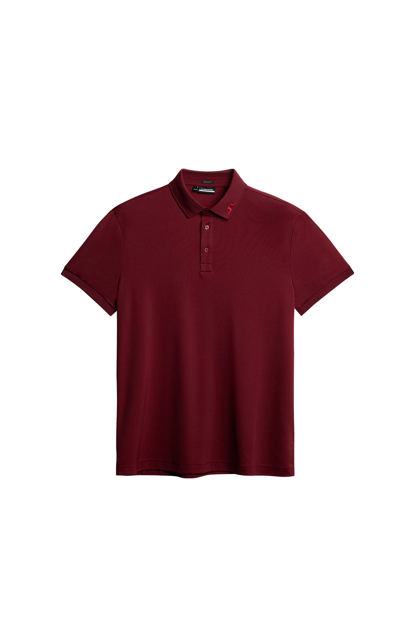 KV Regular Fit Print in House Of JL Red M by J.Lindeberg