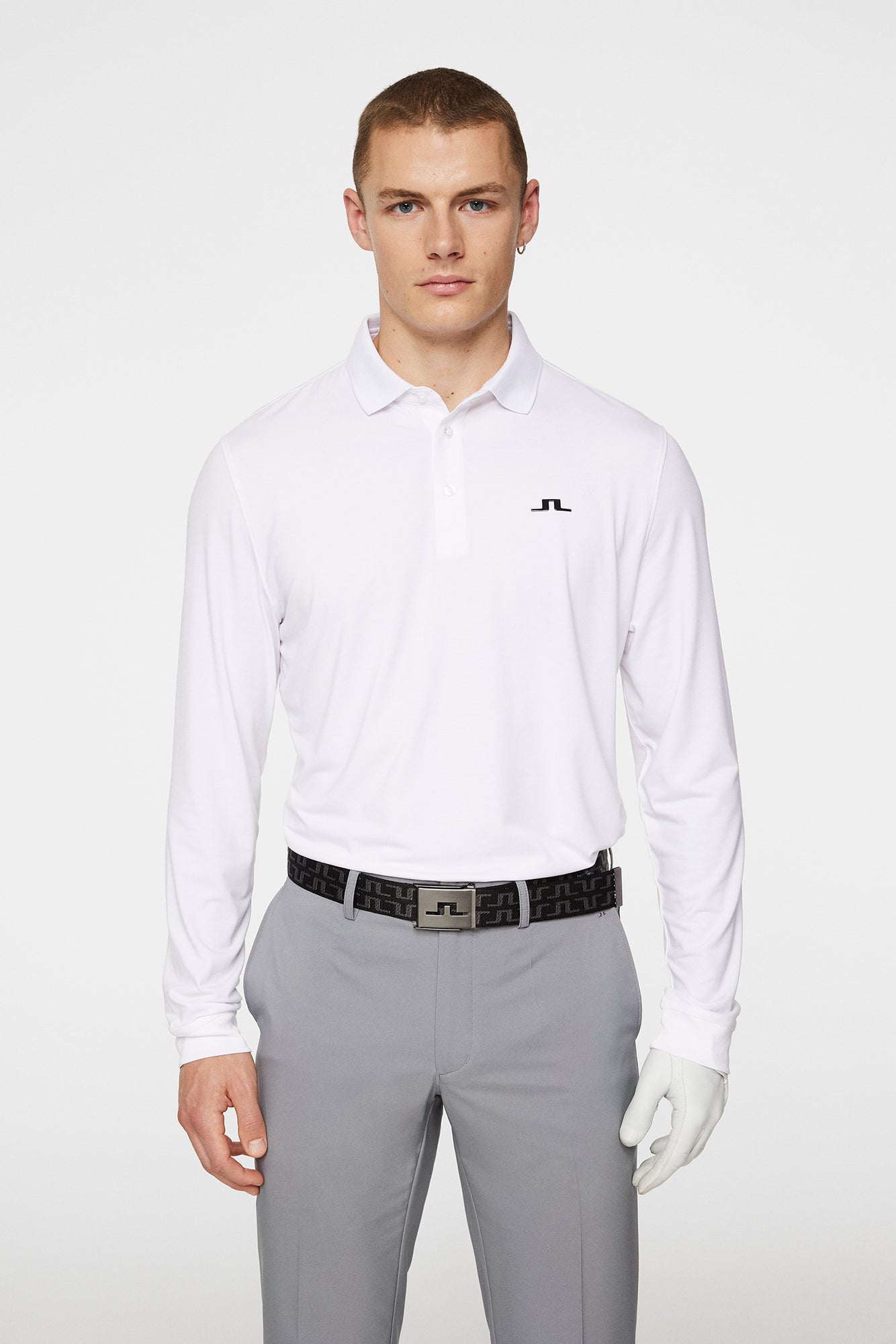 Men | Florian LS Polo | White