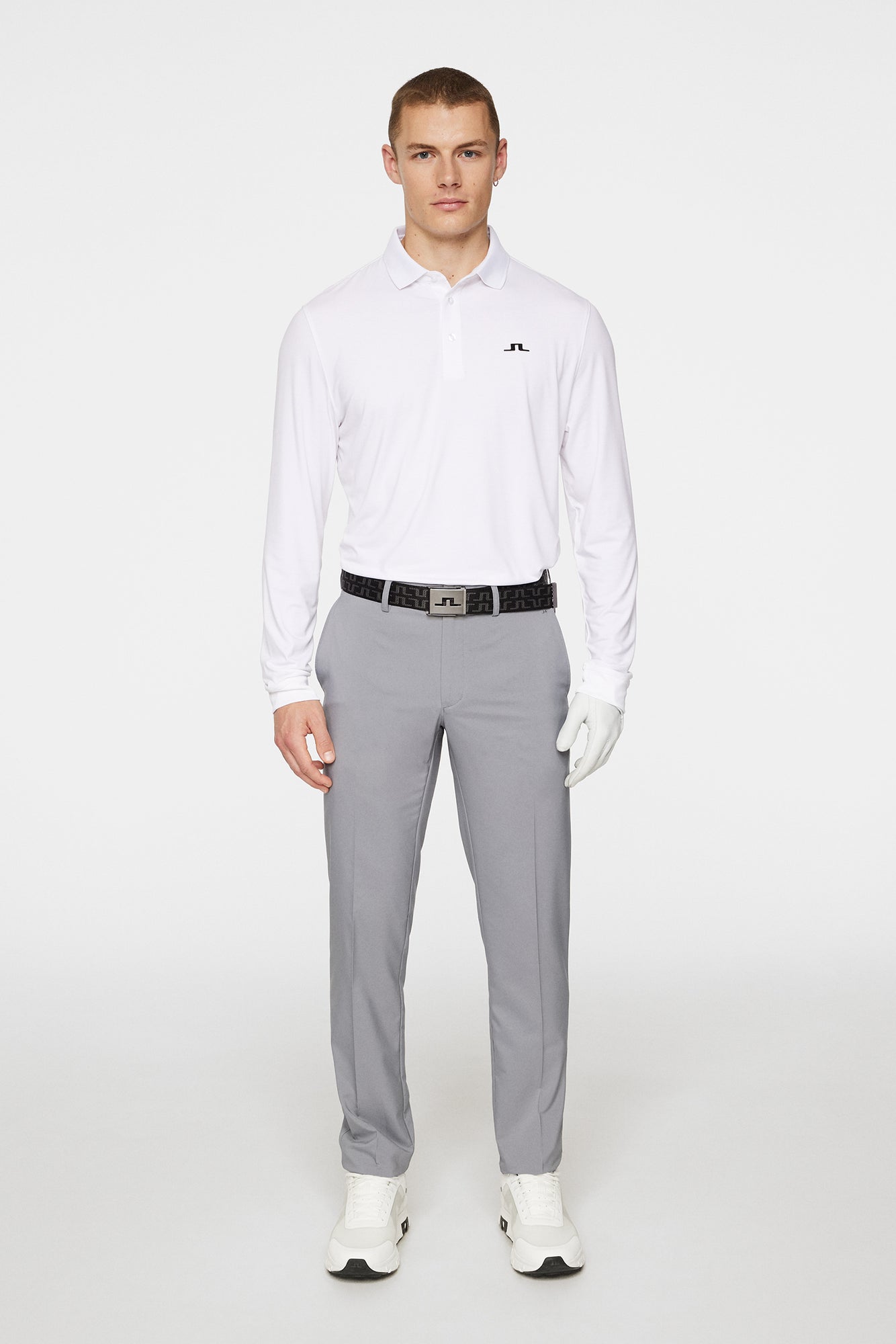 Men | Florian LS Polo | White