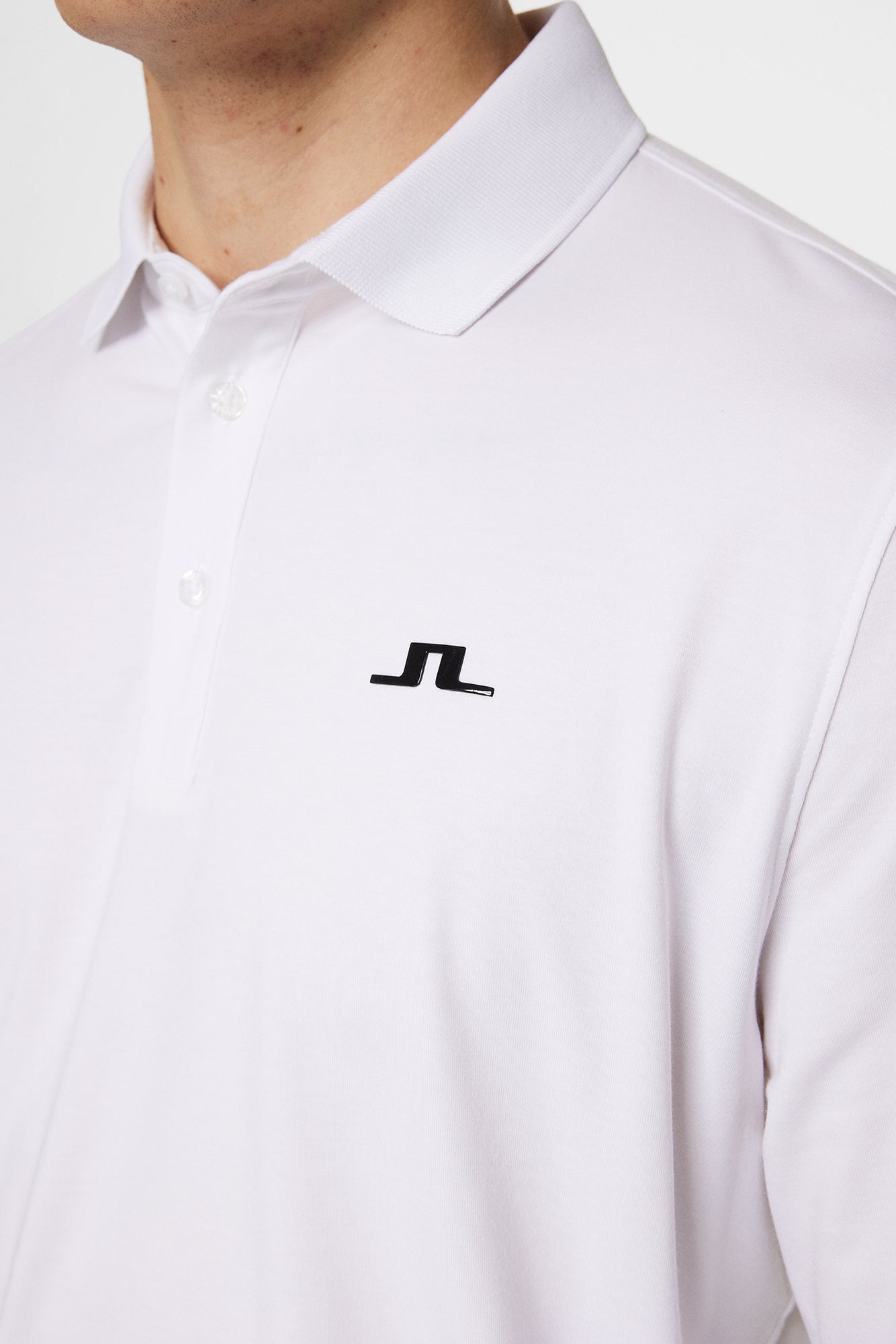 Men | Florian LS Polo | White