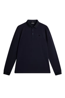 Florian LS Polo in Navy Melange by J.Lindeberg
