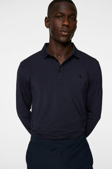 Men | Florian LS Polo | Navy Melange