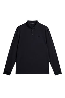 Florian LS Polo in Black by J.Lindeberg
