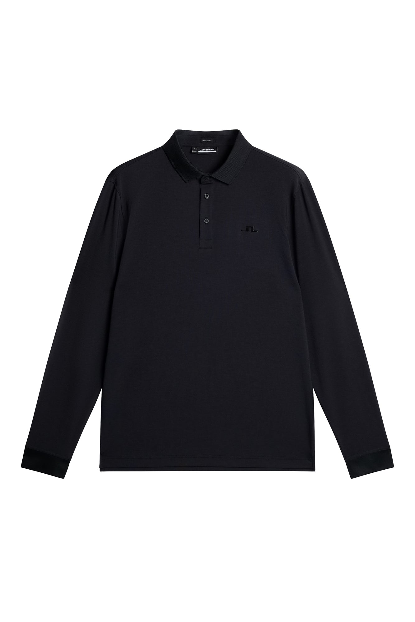 Florian LS Polo in Black by J.Lindeberg