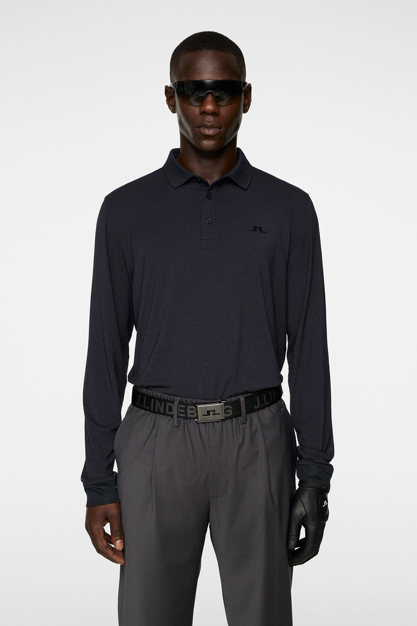 Men | Florian LS Polo | Black